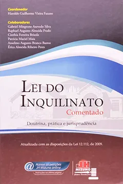 Capa do livro Lei do Inquilinato Comentado - Teoria e Prática