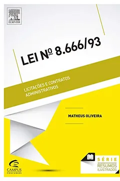 Livro Lei Nº 8666/1993 - Série Resumos Ilustrados - Resumo, Resenha, PDF, etc.