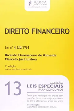 Livro Leis Especiais Para Concursos. Direito Financeiro - Volume 13 - Resumo, Resenha, PDF, etc.