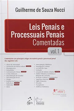 Livro Leis Penais e Processuais Penais Comentadas - Volume 1 - Resumo, Resenha, PDF, etc.