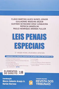 Livro Leis Penais Especiais: Elementos Do Direito - Volume 18 - Resumo, Resenha, PDF, etc.
