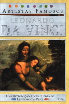 Capa do livro Leonardo da Vinci - Coleção Artistas Famosos