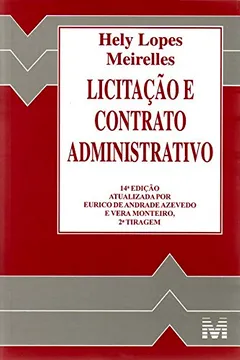Livro Licitação E Contrato Administrativo - Resumo, Resenha, PDF, etc.