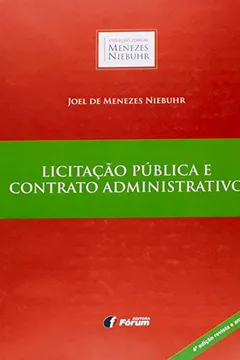 Capa do livro Licitação Pública e Contrato Administrativo