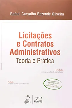 Livro Licitações e Contratos Administrativos. Teoria e Prática - Resumo, Resenha, PDF, etc.