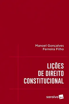 Livro Lições de Direito Constitucional - Resumo, Resenha, PDF, etc.