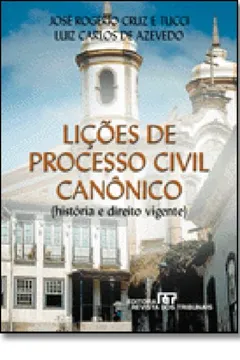 Capa do livro Lições De Processo Civil Canônico