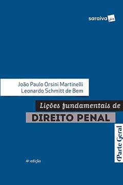 Livro Lições funcamentais de direito penal - 4ª edição de 2019: Parte Geral - Resumo, Resenha, PDF, etc.