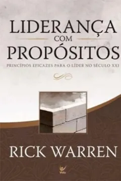 Livro Liderança com Propósitos - Resumo, Resenha, PDF, etc.