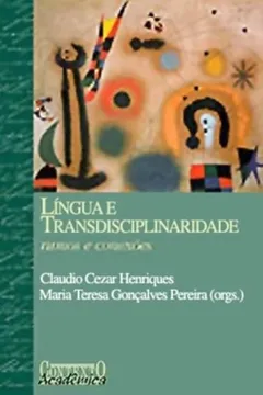 Capa do livro Língua e Transdisciplinaridade. Rumos e Conexões