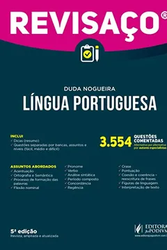 Livro Língua Portuguesa - Resumo, Resenha, PDF, etc.