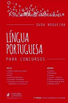 Livro Língua Portuguesa Para Concursos - Resumo, Resenha, PDF, etc.