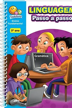 Capa do livro Linguagem Passo a Passo. 5º Ano