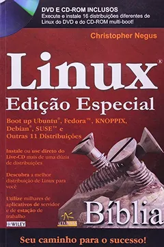 Livro Linux A Biblia (+ DVD) - Resumo, Resenha, PDF, etc.