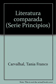 Capa do livro Literatura Comparada