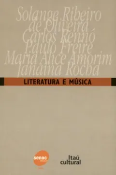 Livro Literatura e Musica - Resumo, Resenha, PDF, etc.