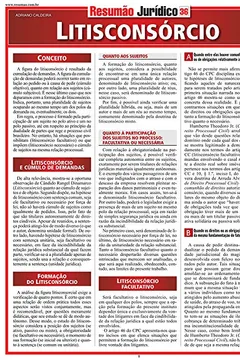 Livro Litisconsórcio - Resumo, Resenha, PDF, etc.