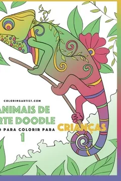 Livro Livro Para Colorir de Animais de Arte Doodle Para Criancas 1 - Resumo, Resenha, PDF, etc.