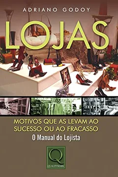 Capa do livro Lojas. Motivos que as Levam ao Fracasso ou ao Sucesso