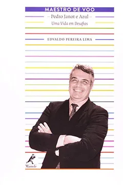 Capa do livro Maestro de Voo. Pedro Janot e Azul