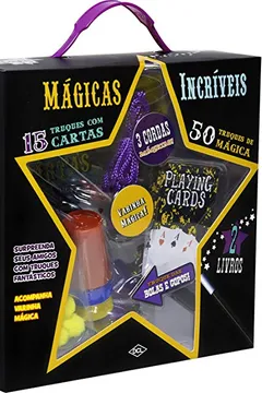 Livro Mágicas Incríveis. 50 Truques de Mágica e 15 Truques com Cartas - Volume 1 - Resumo, Resenha, PDF, etc.