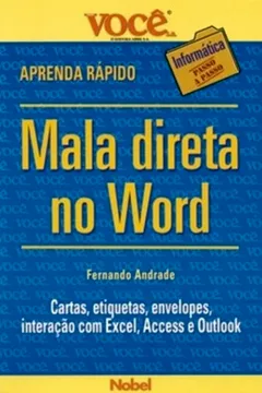 Capa do livro Mala Direta No Word