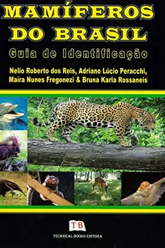 Capa do livro Mamíferos do Brasil. Guia de Identificação