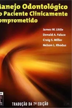 Capa do livro Manejo Odontológico do Paciente Clinicamente Comprometido