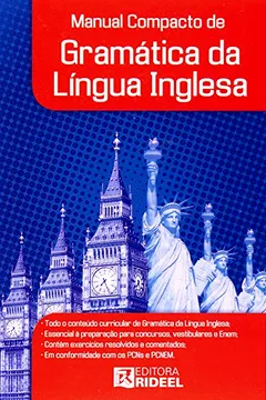 Livro Manual Compacto De Gramática Da Lingua Inglêsa - Resumo, Resenha, PDF, etc.