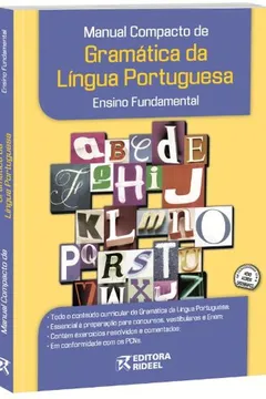 Livro Manual Compacto de Gramática da Língua Portuguesa - Resumo, Resenha, PDF, etc.