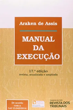 Livro Manual da Execução - Resumo, Resenha, PDF, etc.