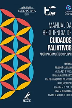 Livro Manual da Residência de Cuidados Paliativos. Abordagem Multidisciplinar - Resumo, Resenha, PDF, etc.