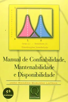 Capa do livro Manual de Confiabilidade, Mantenabilidade e Disponibilidade