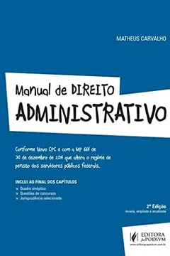 Livro Manual de Direito Administrativo - Resumo, Resenha, PDF, etc.