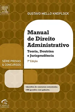 Livro Manual De Direito Administrativo - Série Provas e Concursos - Resumo, Resenha, PDF, etc.