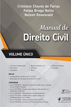 Livro Manual de Direito Civil - Resumo, Resenha, PDF, etc.