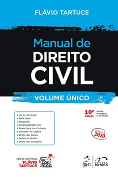 Livro Manual de Direito Civil - Vol. Único: Volume único - Resumo, Resenha, PDF, etc.