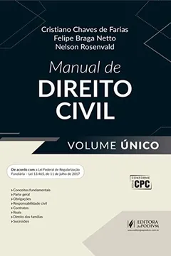 Livro Manual de direito civil: Volume único - Resumo, Resenha, PDF, etc.