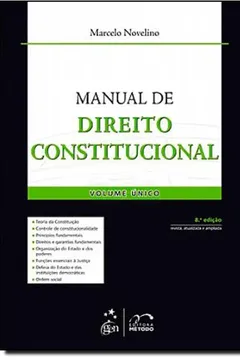 Livro Manual De Direito Constitucional - Resumo, Resenha, PDF, etc.