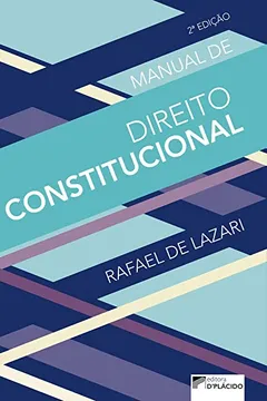 Livro Manual de Direito Constitucional - Resumo, Resenha, PDF, etc.