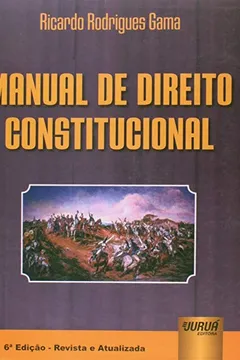 Capa do livro Manual de Direito Constitucional