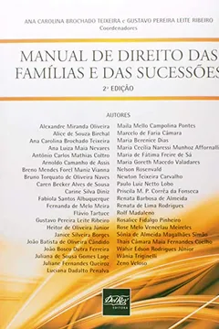 Capa do livro Manual de Direito das Famílias e das Sucessões