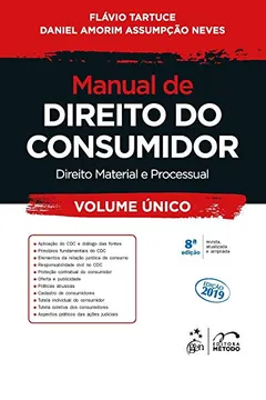 Livro Manual de Direito do Consumidor - Direito Material e Processual - Volume Único - Resumo, Resenha, PDF, etc.