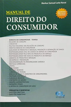 Livro Manual de Direito do Consumidor - Resumo, Resenha, PDF, etc.