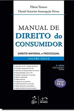 Livro Manual de Direito do Consumidor - Volume Único - Resumo, Resenha, PDF, etc.