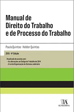 Livro Manual de Direito do Trabalho e de Processo do Trabalho - Resumo, Resenha, PDF, etc.