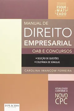 Livro Manual de Direito Empresarial - Resumo, Resenha, PDF, etc.