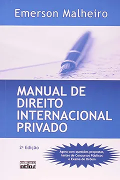 Livro Manual de Direito Internacional Privado - Resumo, Resenha, PDF, etc.
