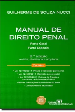 Livro Manual De Direito Penal. Parte Geral - Parte Especial - Resumo, Resenha, PDF, etc.