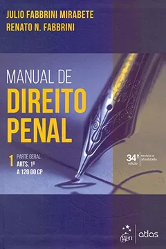 Livro Manual de Direito Penal - Parte Geral - Vol. 1: Volume 1 - Resumo, Resenha, PDF, etc.